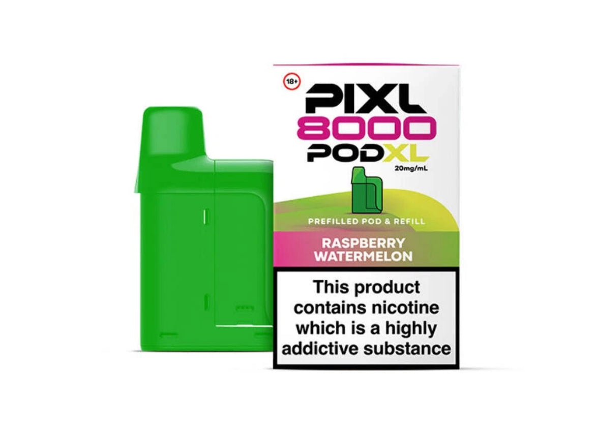 PIXL 8000 Vape Pods Replacement BIG 8K Pre-filled Refill e liquid 20mg