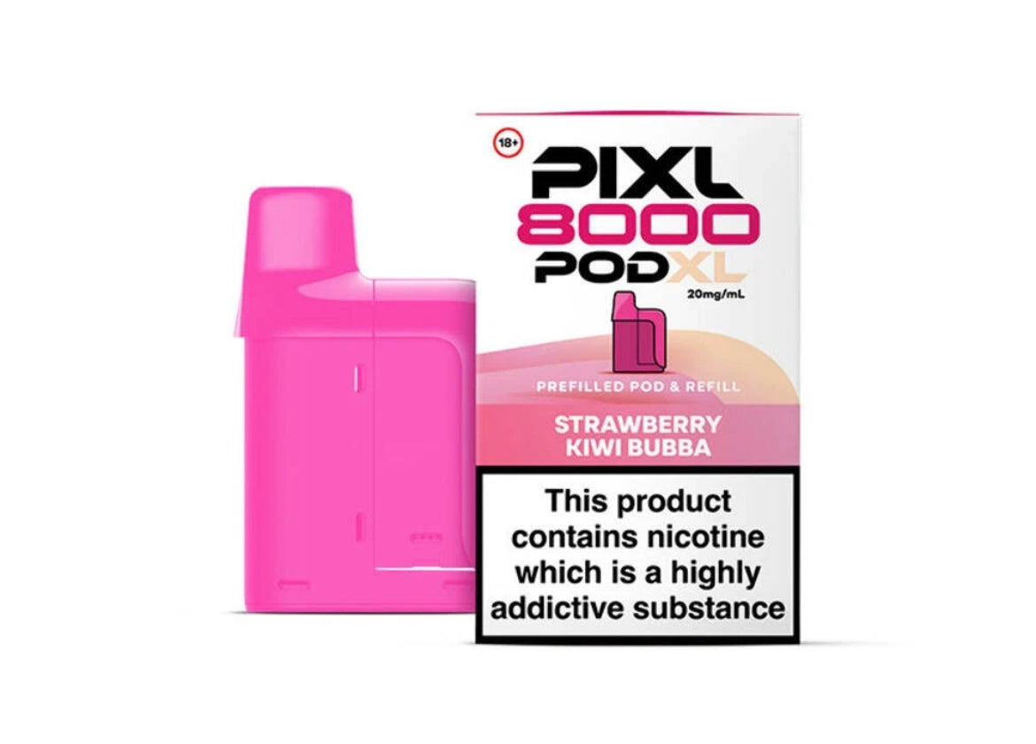 PIXL 8000 Vape Pods Replacement BIG 8K Pre-filled Refill e liquid 20mg