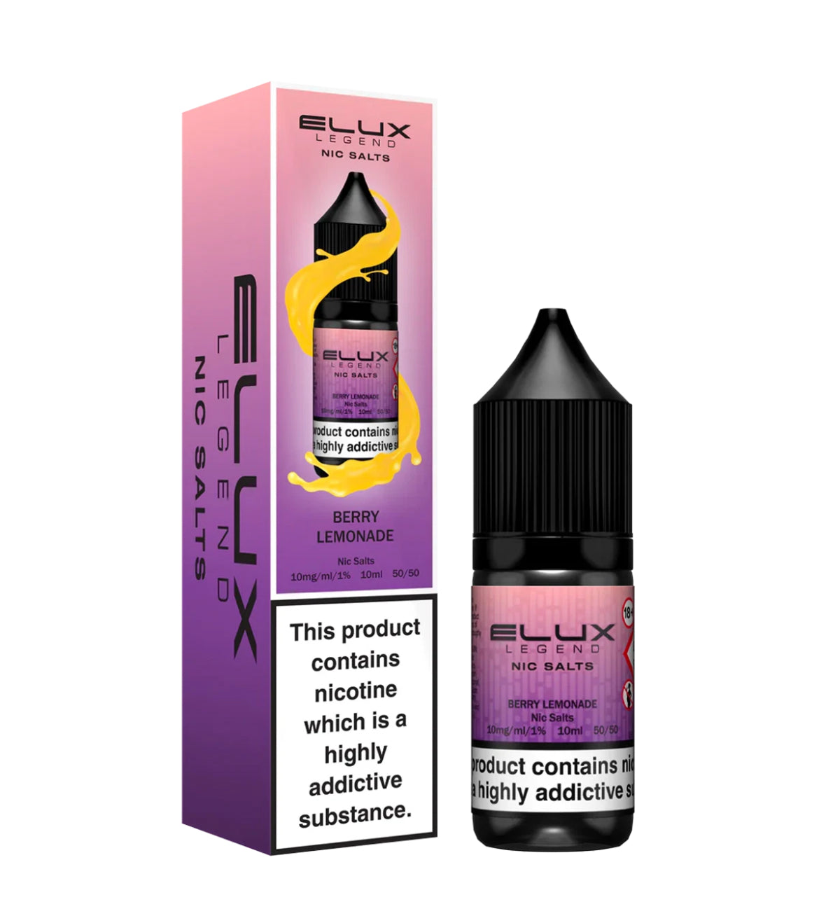 ELUX  Legend Nic Salt Vape Juice 10ml E-Liquid 10mg & 20mg E-Cig