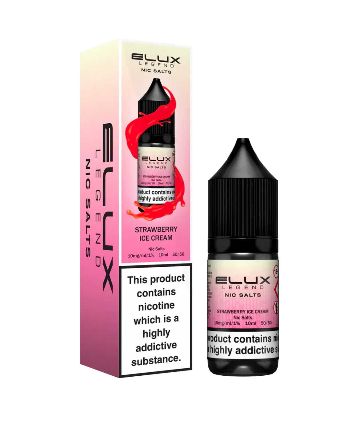 ELUX  Legend Nic Salt Vape Juice 10ml E-Liquid 10mg & 20mg E-Cig