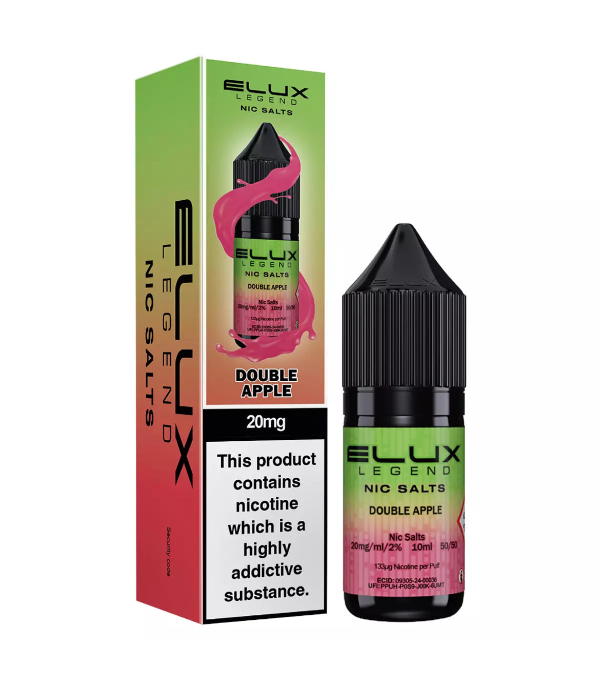 ELUX  Legend Nic Salt Vape Juice 10ml E-Liquid 10mg & 20mg E-Cig