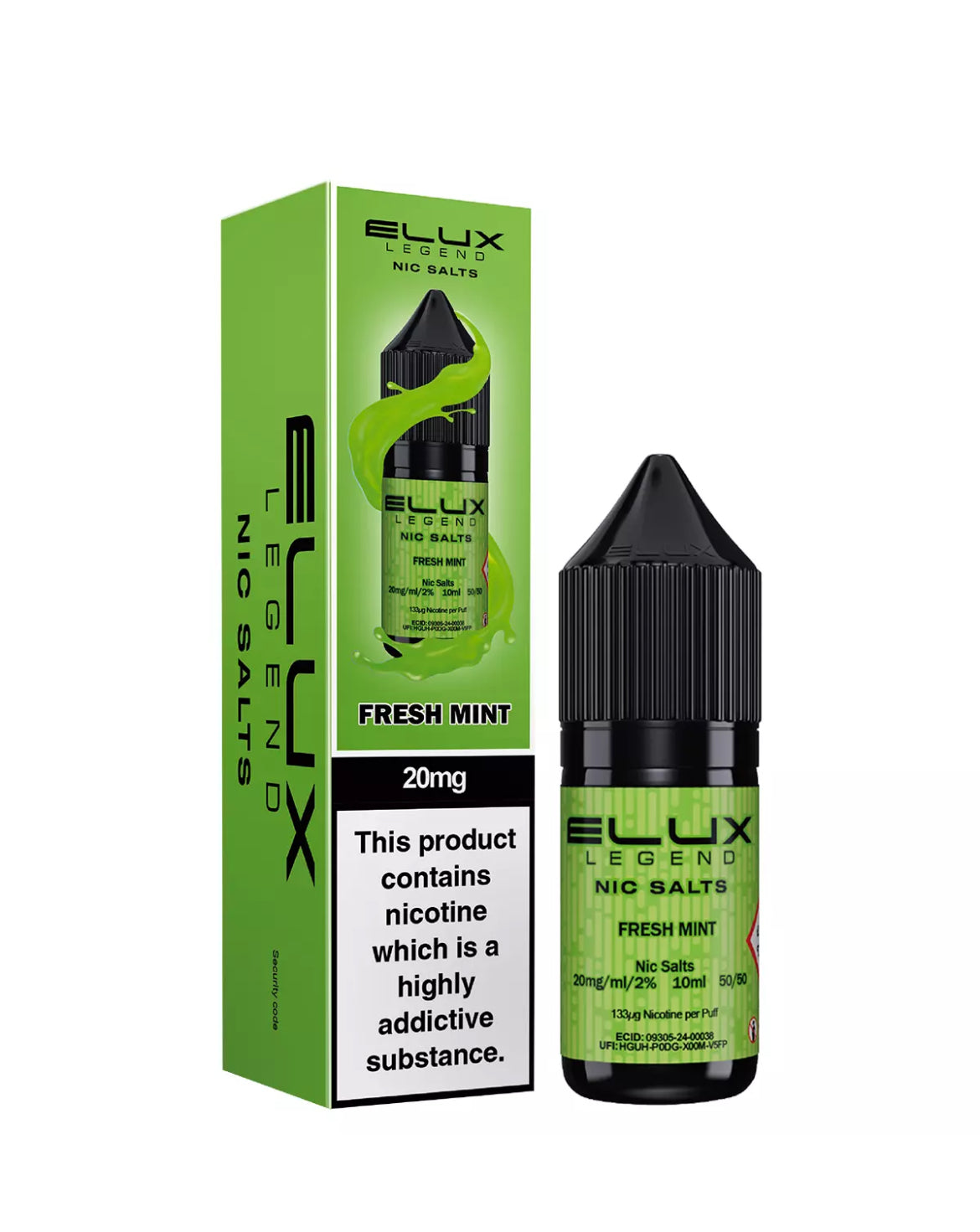 ELUX  Legend Nic Salt Vape Juice 10ml E-Liquid 10mg & 20mg E-Cig