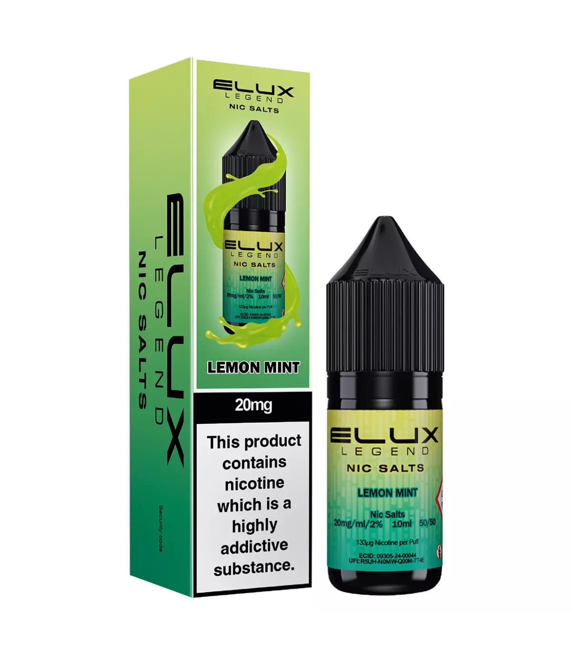 ELUX  Legend Nic Salt Vape Juice 10ml E-Liquid 10mg & 20mg E-Cig