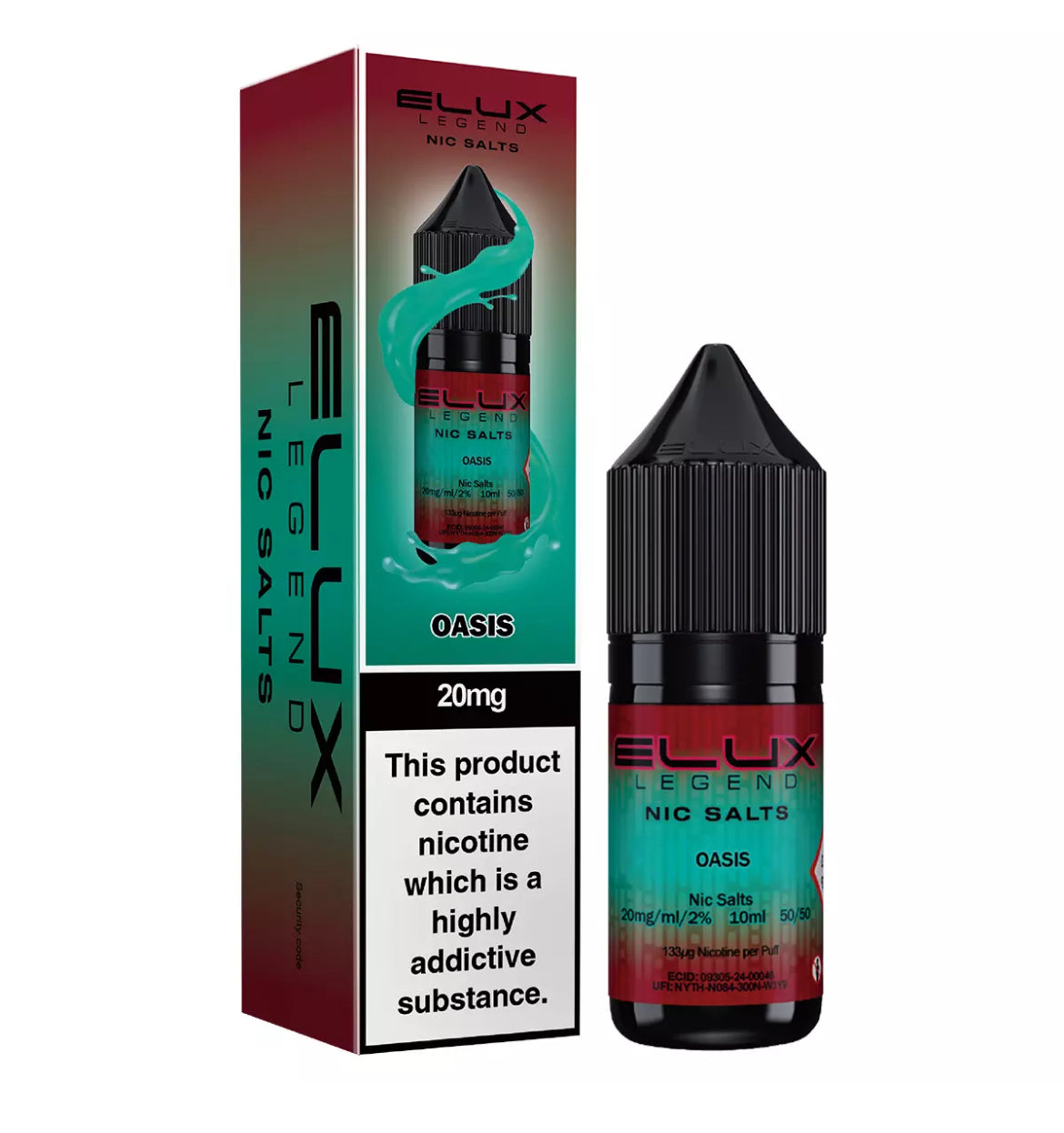 ELUX  Legend Nic Salt Vape Juice 10ml E-Liquid 10mg & 20mg E-Cig