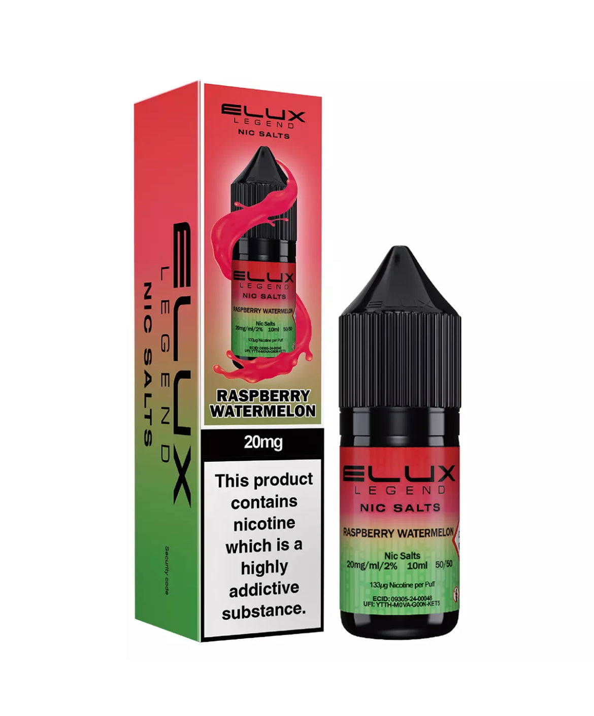 ELUX  Legend Nic Salt Vape Juice 10ml E-Liquid 10mg & 20mg E-Cig