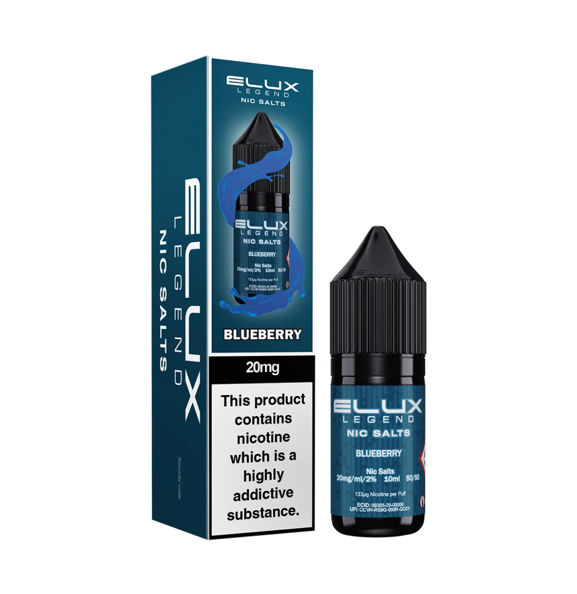 ELUX  Legend Nic Salt Vape Juice 10ml E-Liquid 10mg & 20mg E-Cig
