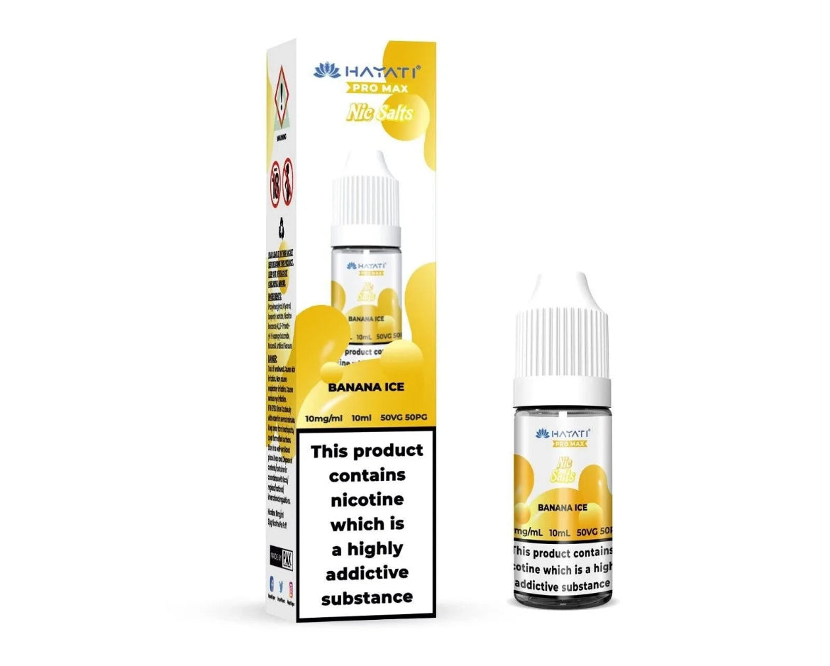 Hayati Pro Max Nic Salt 10ml 20mg 50VG/50PG Pod E Liquid Vape Juice