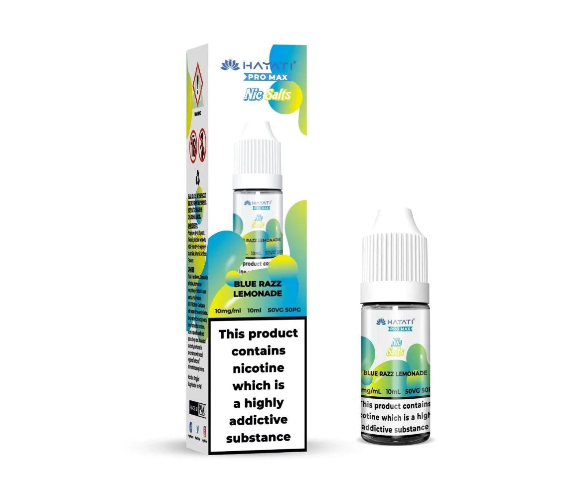 Hayati Pro Max Nic Salt 10ml 20mg 50VG/50PG Pod E Liquid Vape Juice