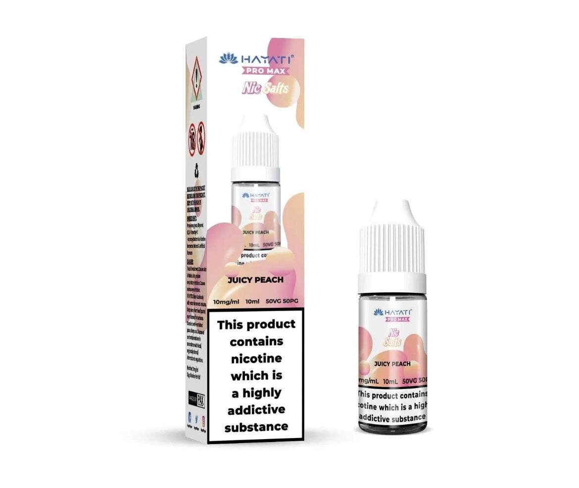 Hayati Pro Max Nic Salt 10ml 20mg 50VG/50PG Pod E Liquid Vape Juice