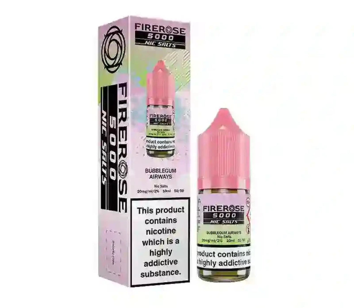 ELUX Firerose 5000 Nic Salts 10ml E Liquid 10mg , 20mg Vape Juice elux Nic Salt