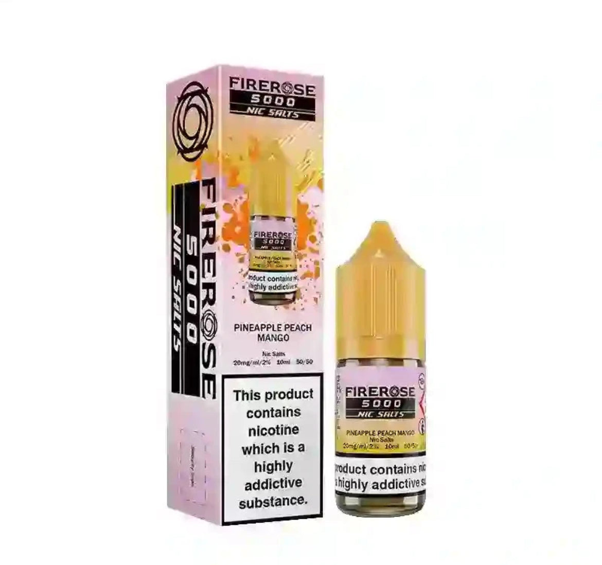 ELUX Firerose 5000 Nic Salts 10ml E Liquid 10mg , 20mg Vape Juice elux Nic Salt