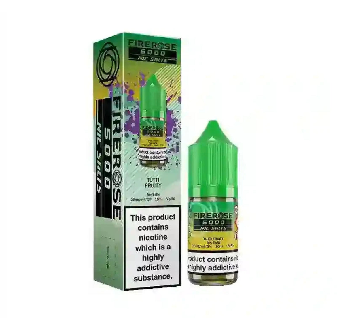 ELUX Firerose 5000 Nic Salts 10ml E Liquid 10mg , 20mg Vape Juice elux Nic Salt
