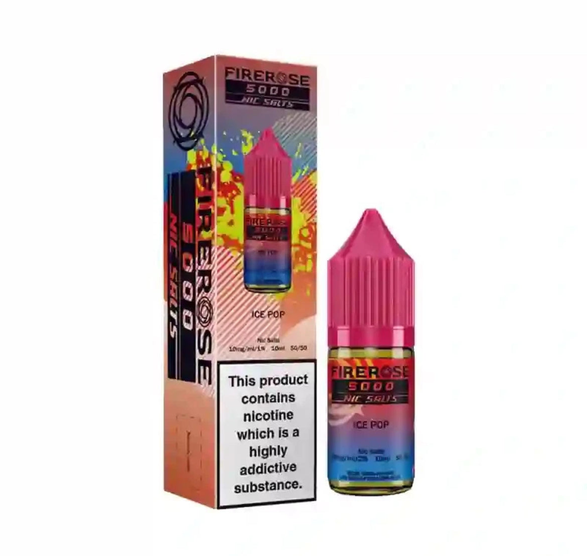 ELUX Firerose 5000 Nic Salts 10ml E Liquid 10mg , 20mg Vape Juice elux Nic Salt