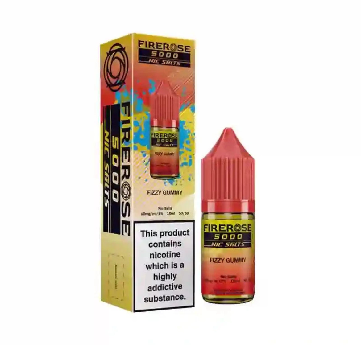 ELUX Firerose 5000 Nic Salts 10ml E Liquid 10mg , 20mg Vape Juice elux Nic Salt