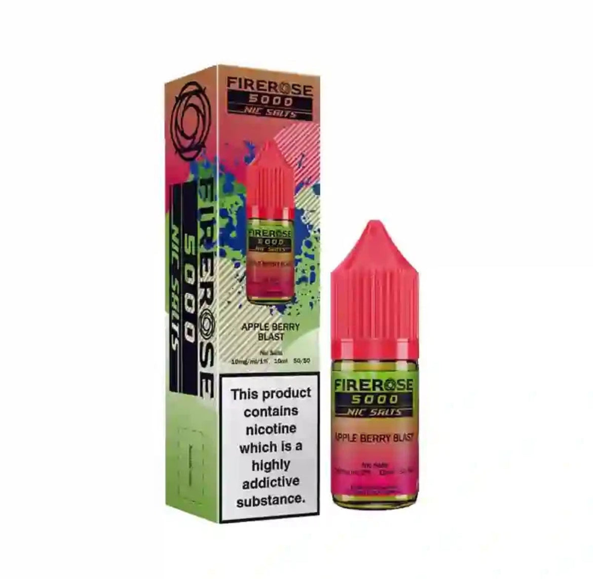 ELUX Firerose 5000 Nic Salts 10ml E Liquid 10mg , 20mg Vape Juice elux Nic Salt