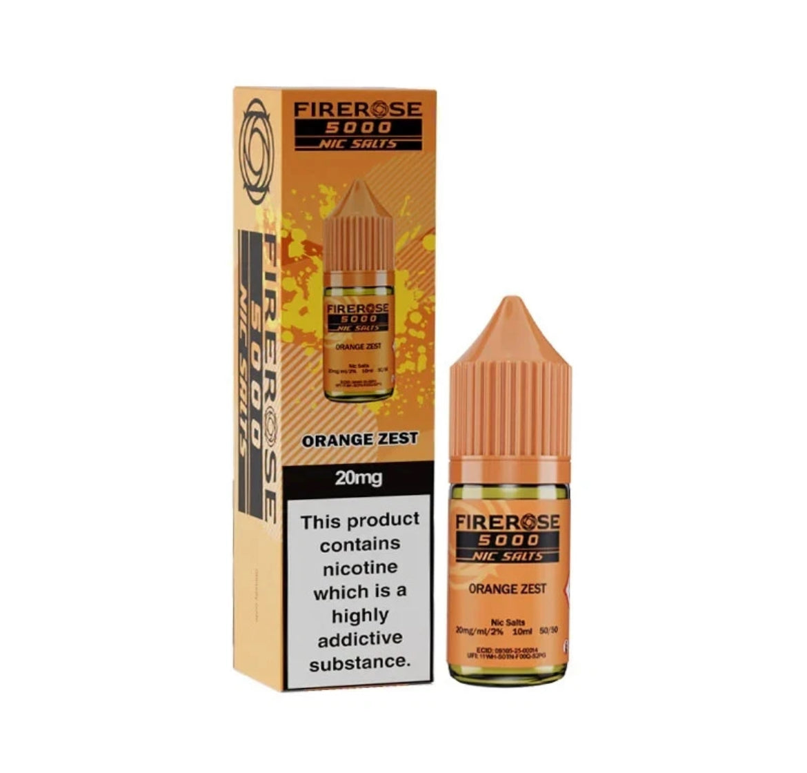 ELUX Firerose 5000 Nic Salts 10ml E Liquid 10mg , 20mg Vape Juice elux Nic Salt