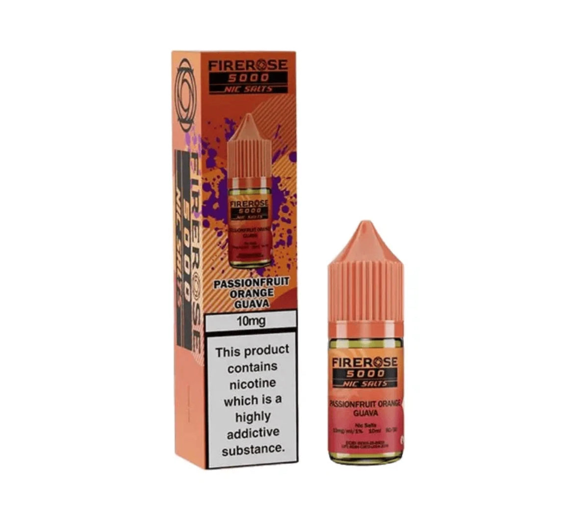 ELUX Firerose 5000 Nic Salts 10ml E Liquid 10mg , 20mg Vape Juice elux Nic Salt