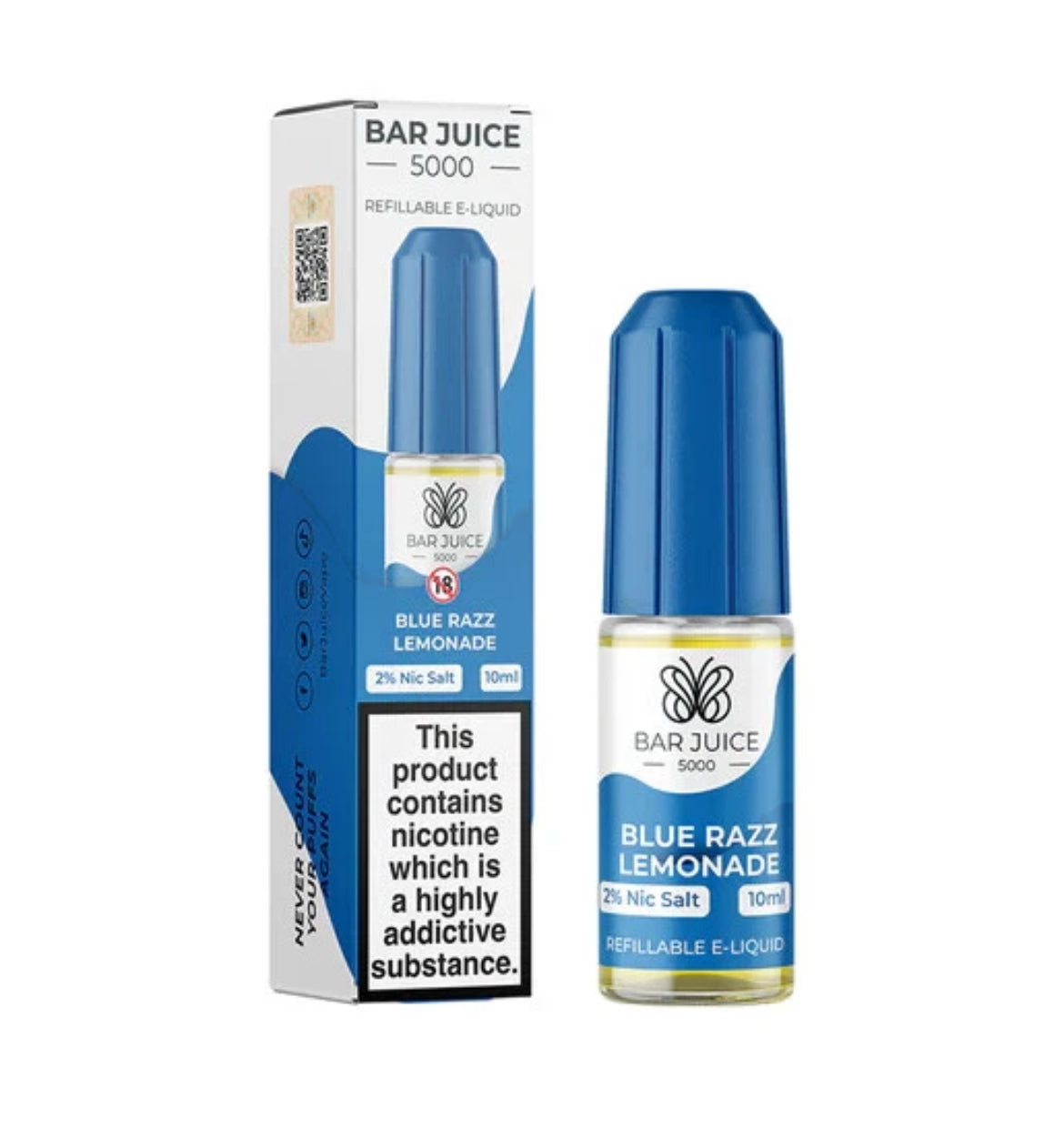 BAR JUICE 5000 Nic Salt 10ml E Liquid 10mg 20mg 50/50 VG/PG