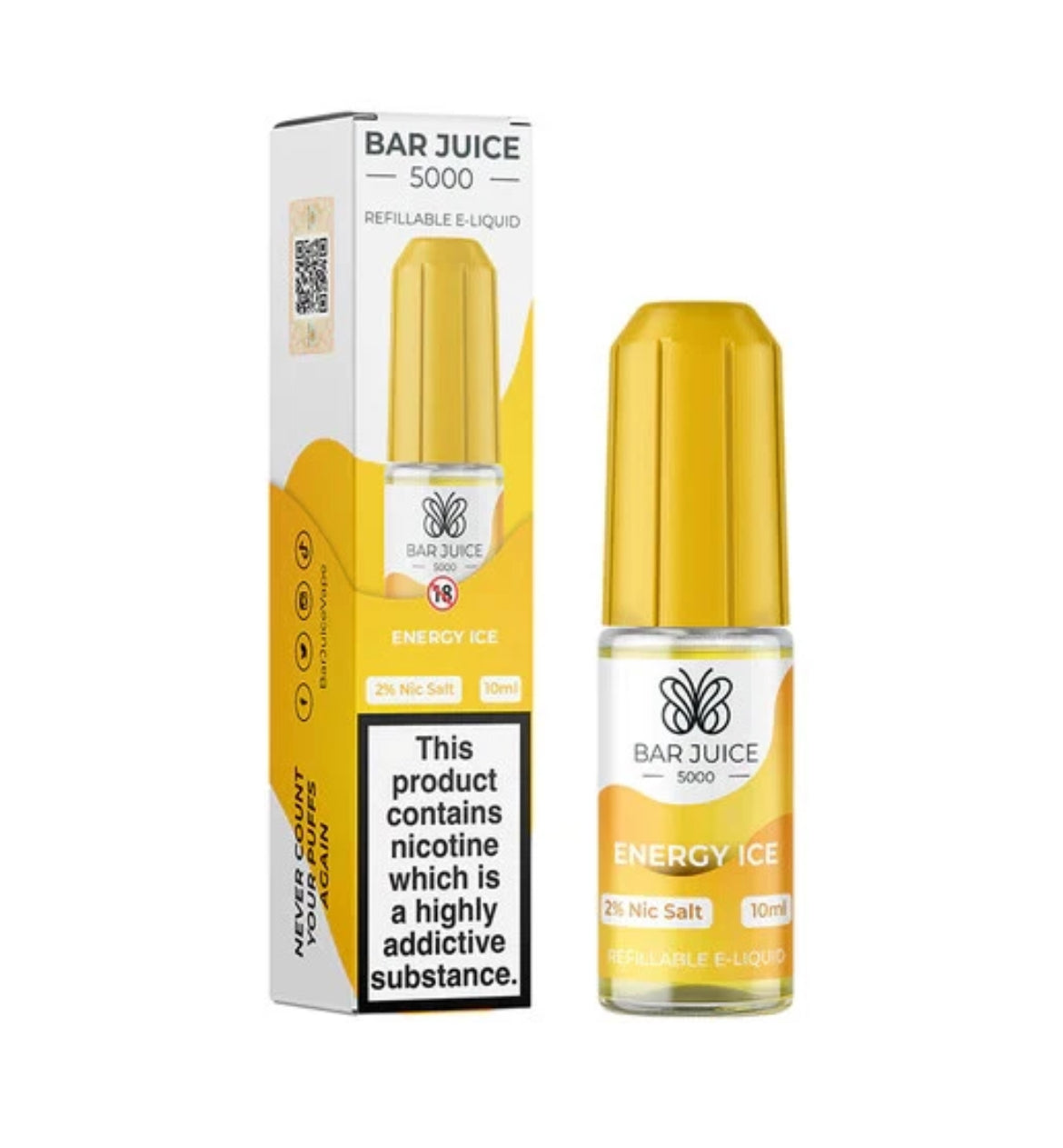 BAR JUICE 5000 Nic Salt 10ml E Liquid 10mg 20mg 50/50 VG/PG