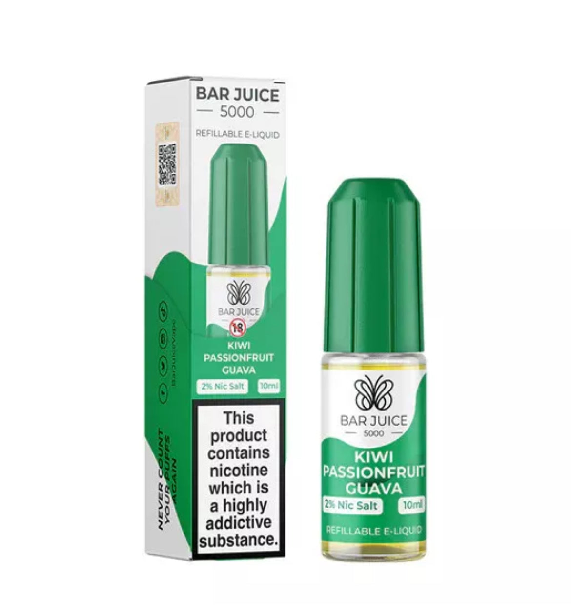 BAR JUICE 5000 Nic Salt 10ml E Liquid 10mg 20mg 50/50 VG/PG