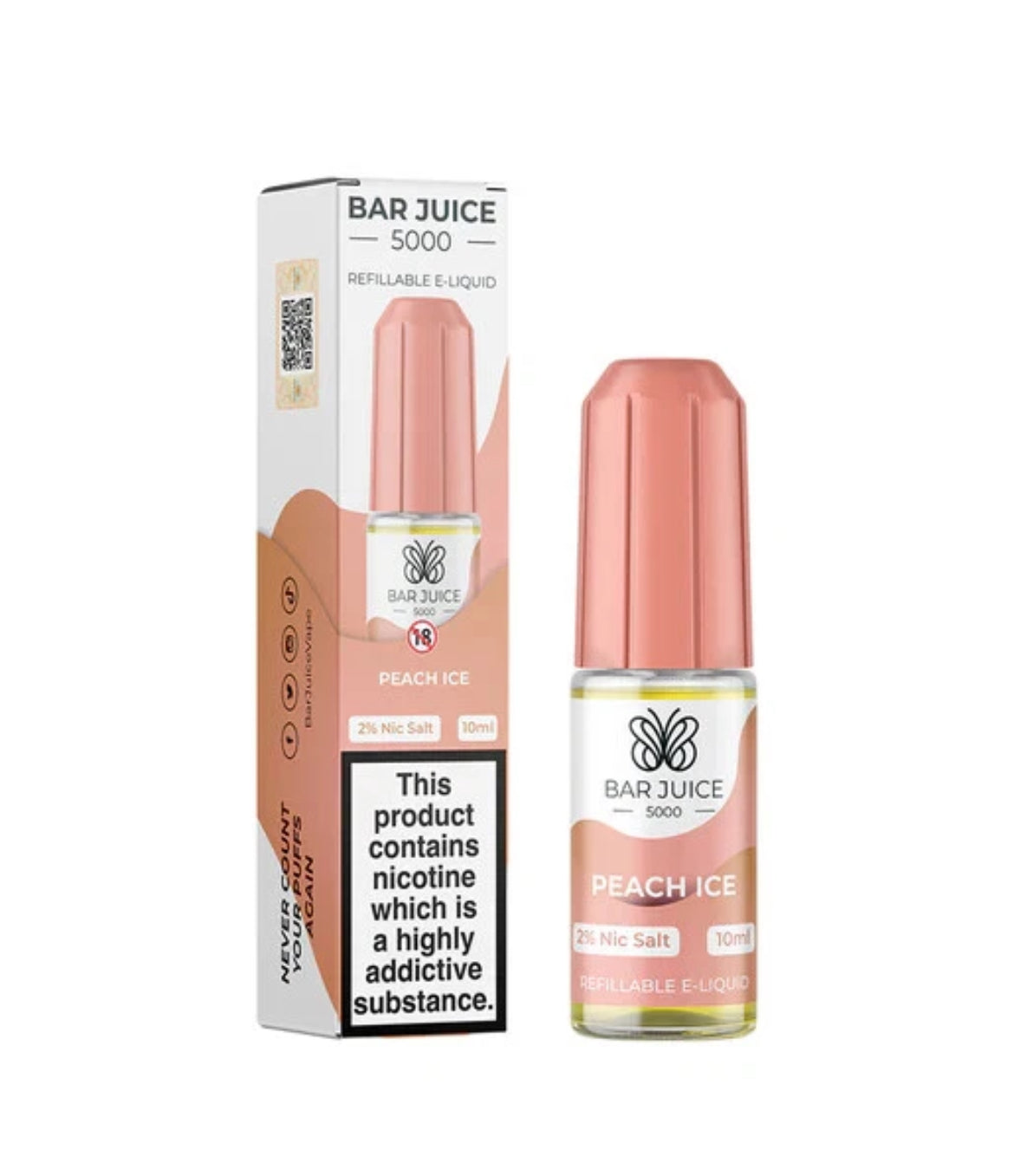 BAR JUICE 5000 Nic Salt 10ml E Liquid 10mg 20mg 50/50 VG/PG