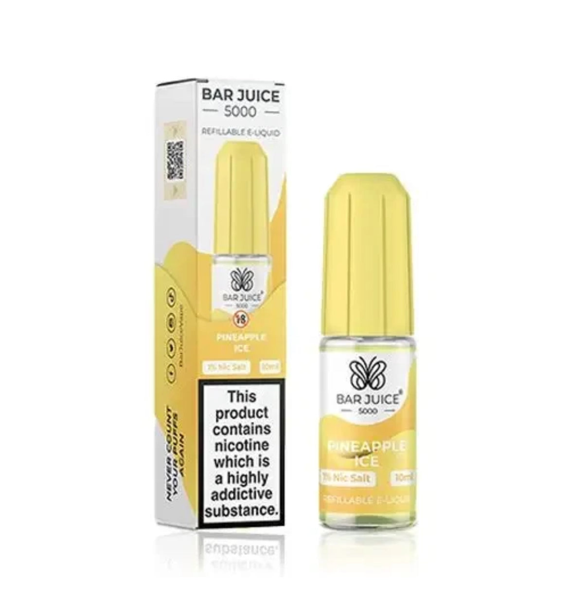 BAR JUICE 5000 Nic Salt 10ml E Liquid 10mg 20mg 50/50 VG/PG