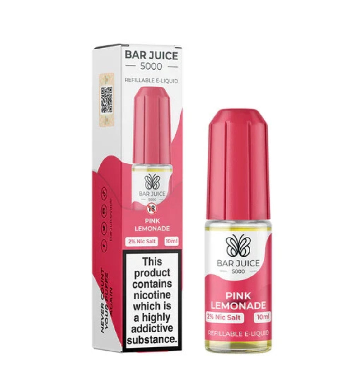 BAR JUICE 5000 Nic Salt 10ml E Liquid 10mg 20mg 50/50 VG/PG