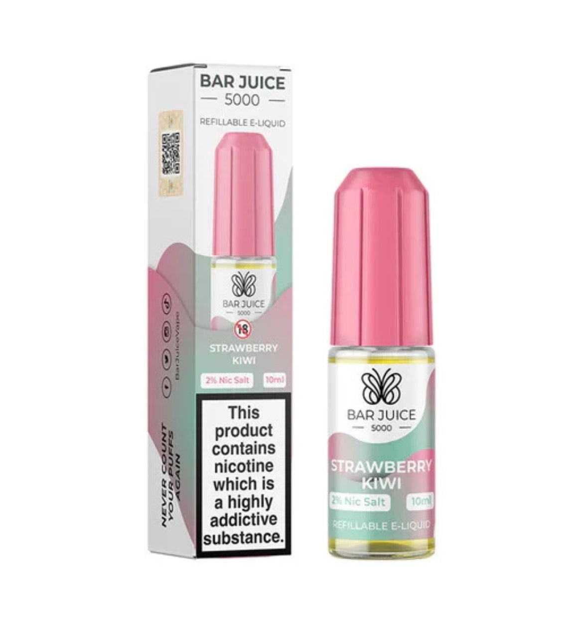 BAR JUICE 5000 Nic Salt 10ml E Liquid 10mg 20mg 50/50 VG/PG
