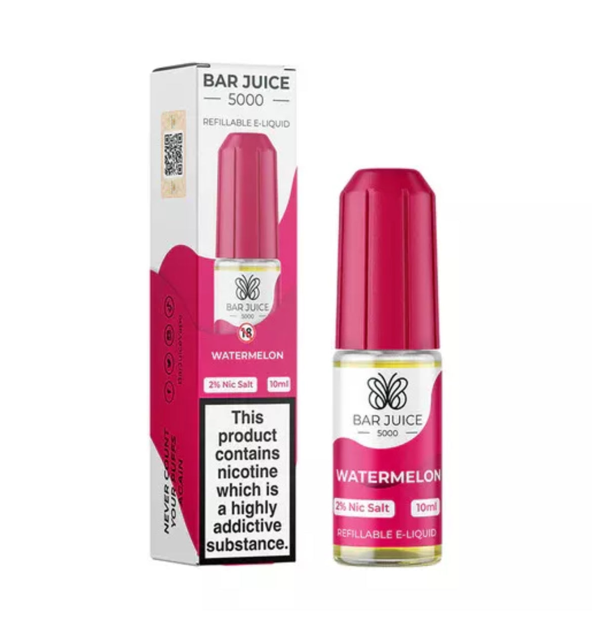 BAR JUICE 5000 Nic Salt 10ml E Liquid 10mg 20mg 50/50 VG/PG