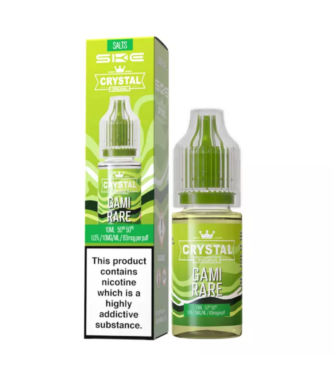 SKE Crystal Nic Salts 10ml E-Liquid | 10mg , 20mg Vape Juice 50VG/50PG