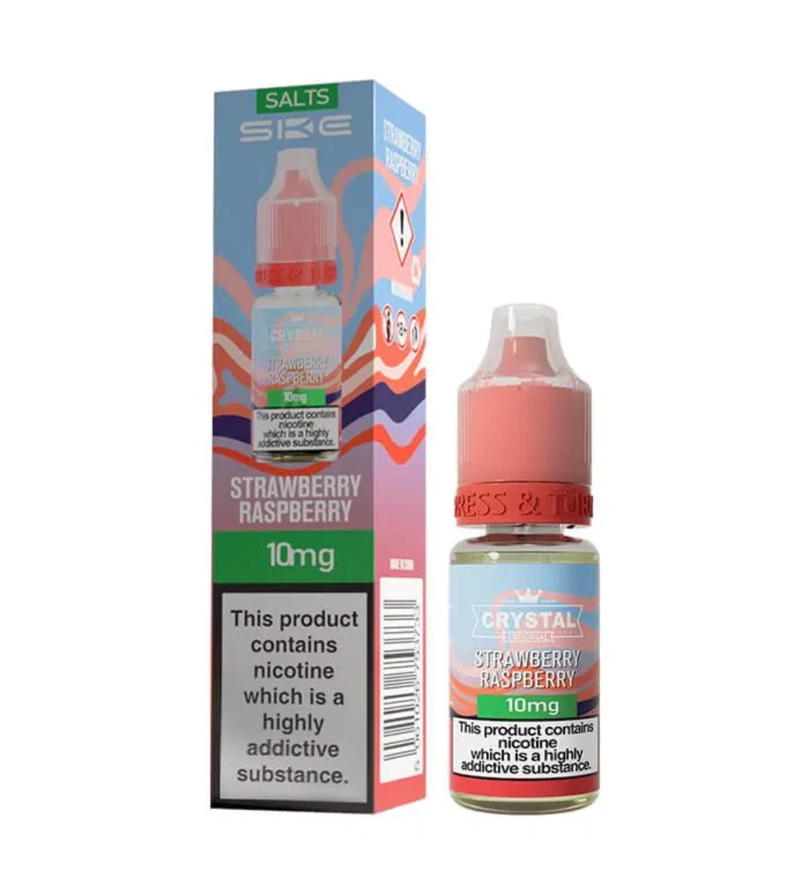 SKE Crystal Nic Salts 10ml E-Liquid | 10mg , 20mg Vape Juice 50VG/50PG