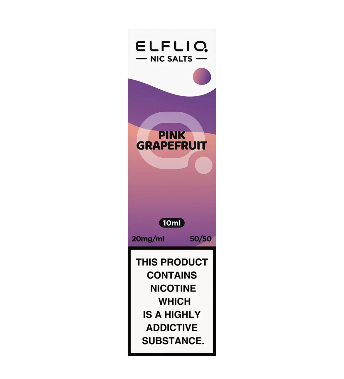 ELFLIQ by ELF BAR E Liquid | Nic Salt 10ml  5mg 10mg 20mg
