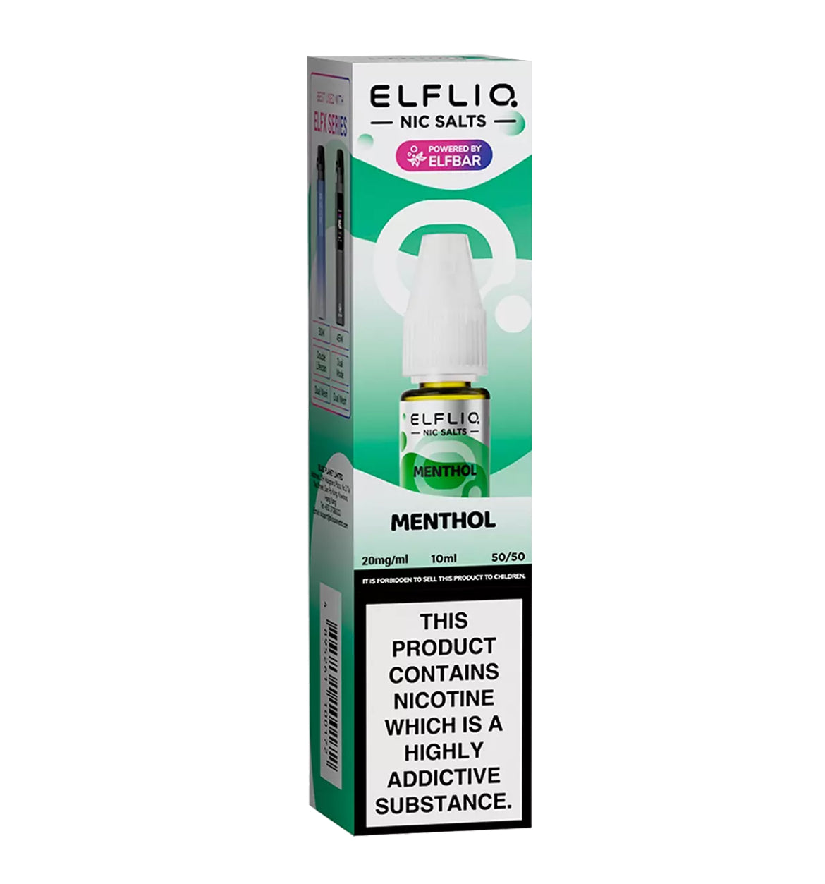 ELFLIQ by ELF BAR E Liquid | Nic Salt 10ml  5mg 10mg 20mg