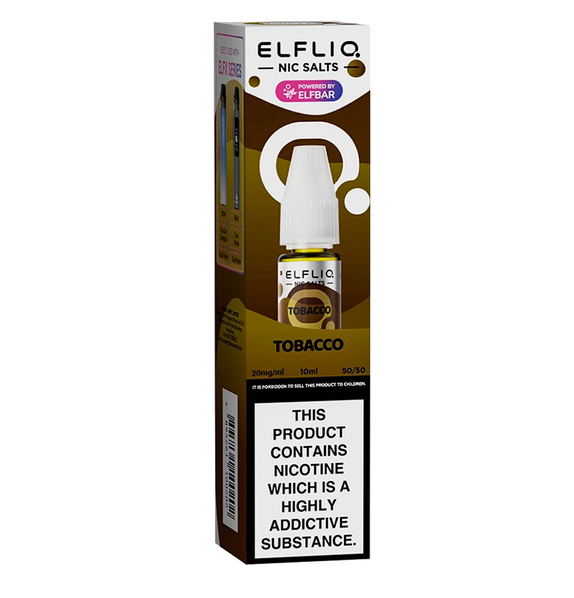 ELFLIQ by ELF BAR E Liquid | Nic Salt 10ml  5mg 10mg 20mg