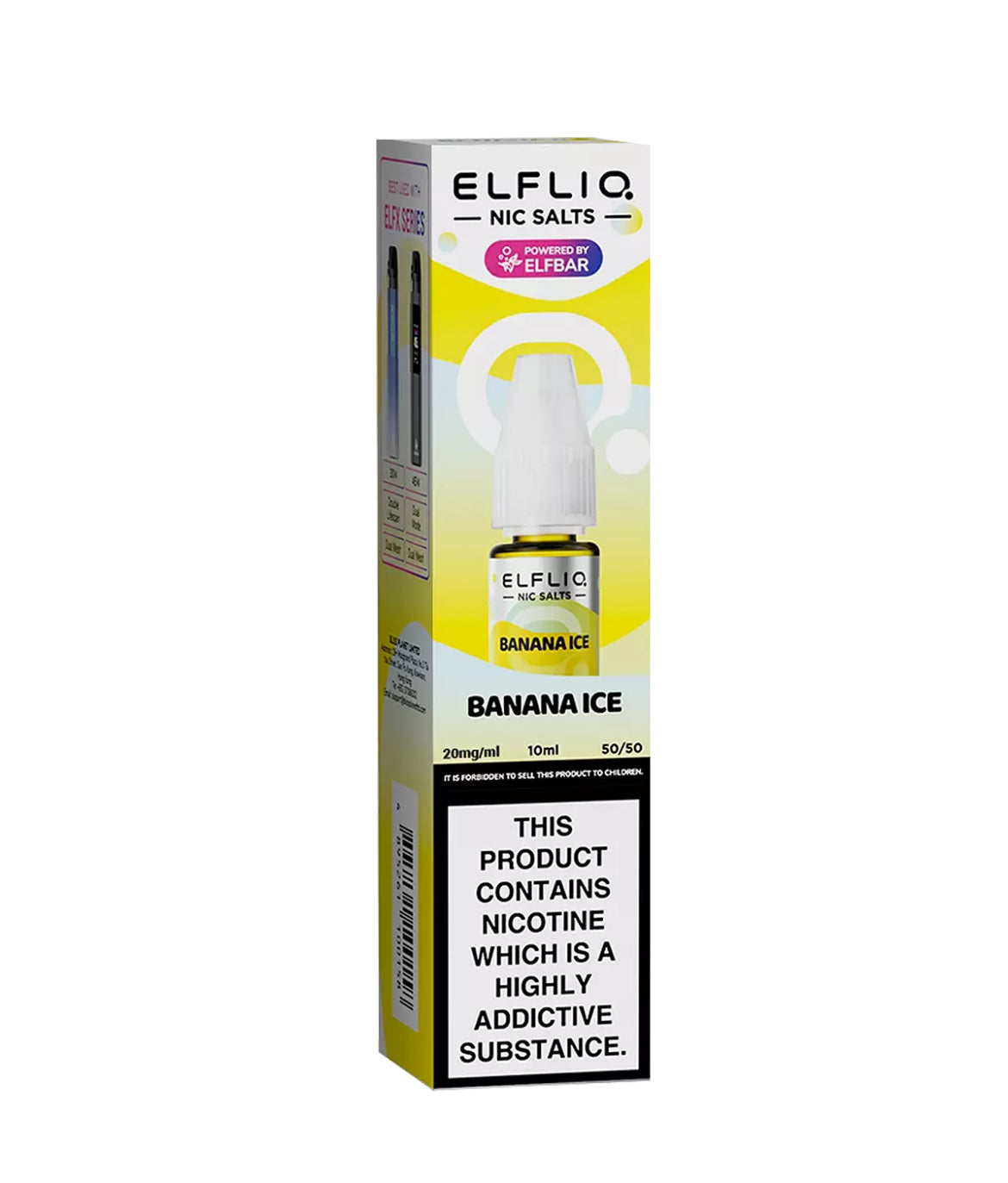 ELFLIQ by ELF BAR E Liquid | Nic Salt 10ml  5mg 10mg 20mg