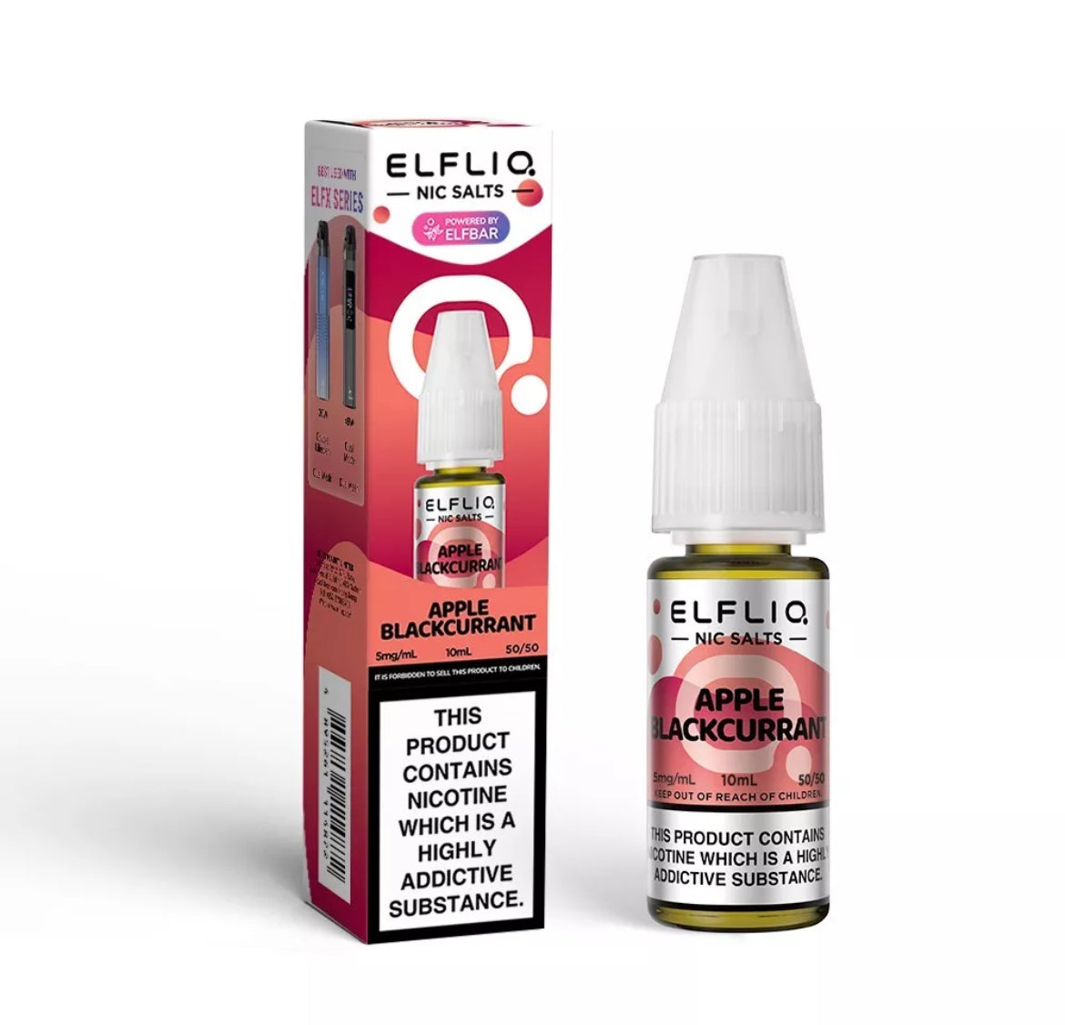 ELFLIQ by ELF BAR E Liquid | Nic Salt 10ml  5mg 10mg 20mg