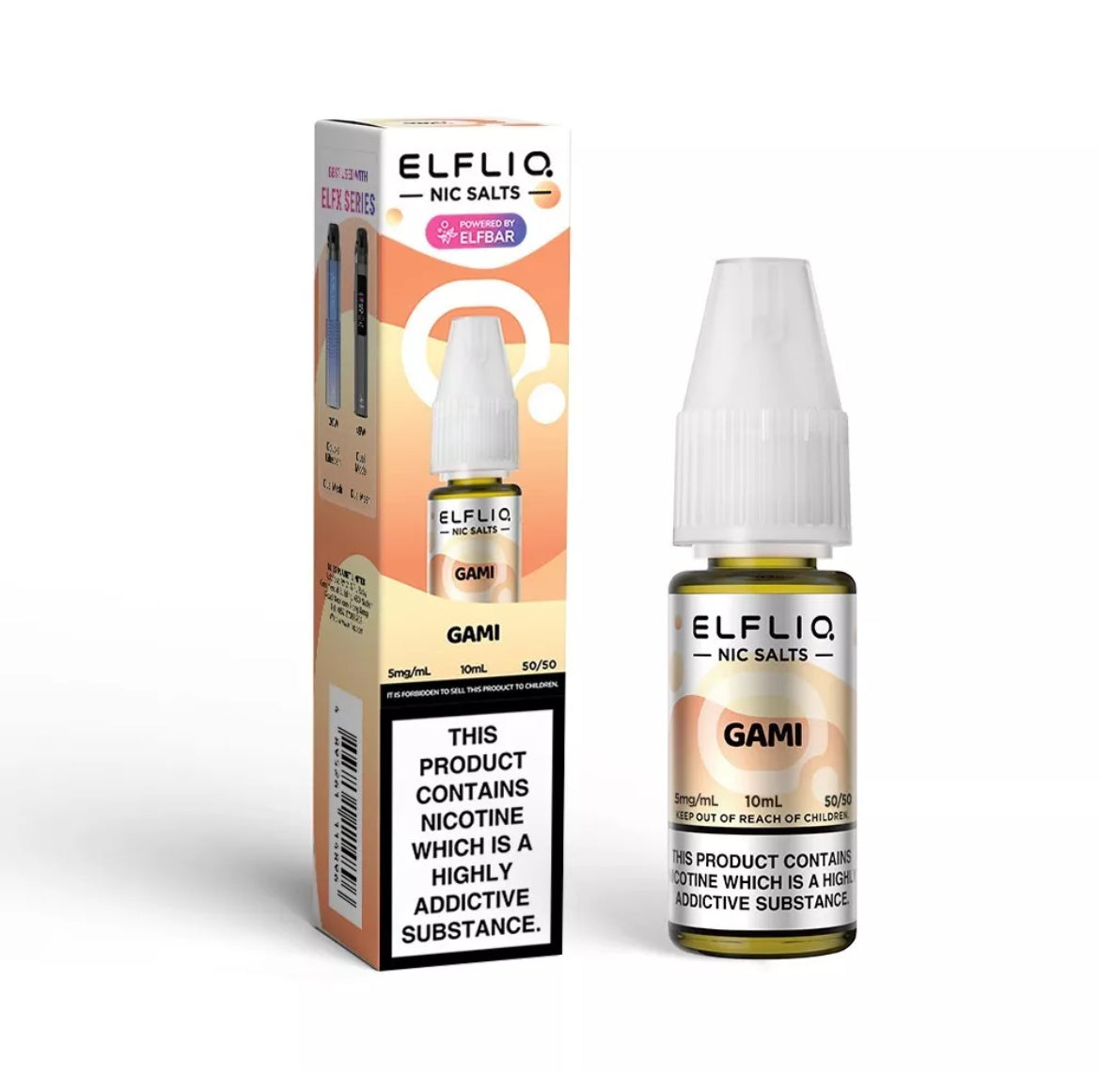 ELFLIQ by ELF BAR E Liquid | Nic Salt 10ml  5mg 10mg 20mg