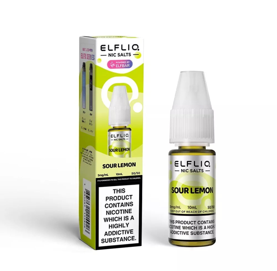 ELFLIQ by ELF BAR E Liquid | Nic Salt 10ml  5mg 10mg 20mg