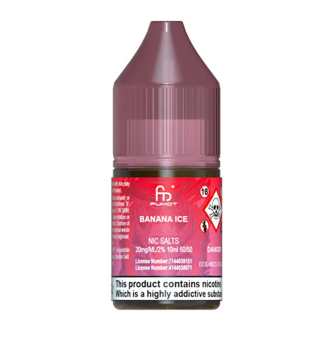 R and M Fumot 7000 Vape Juice e liquid 10/20 mg Pod Kit Nic Salt 10ml 50/50