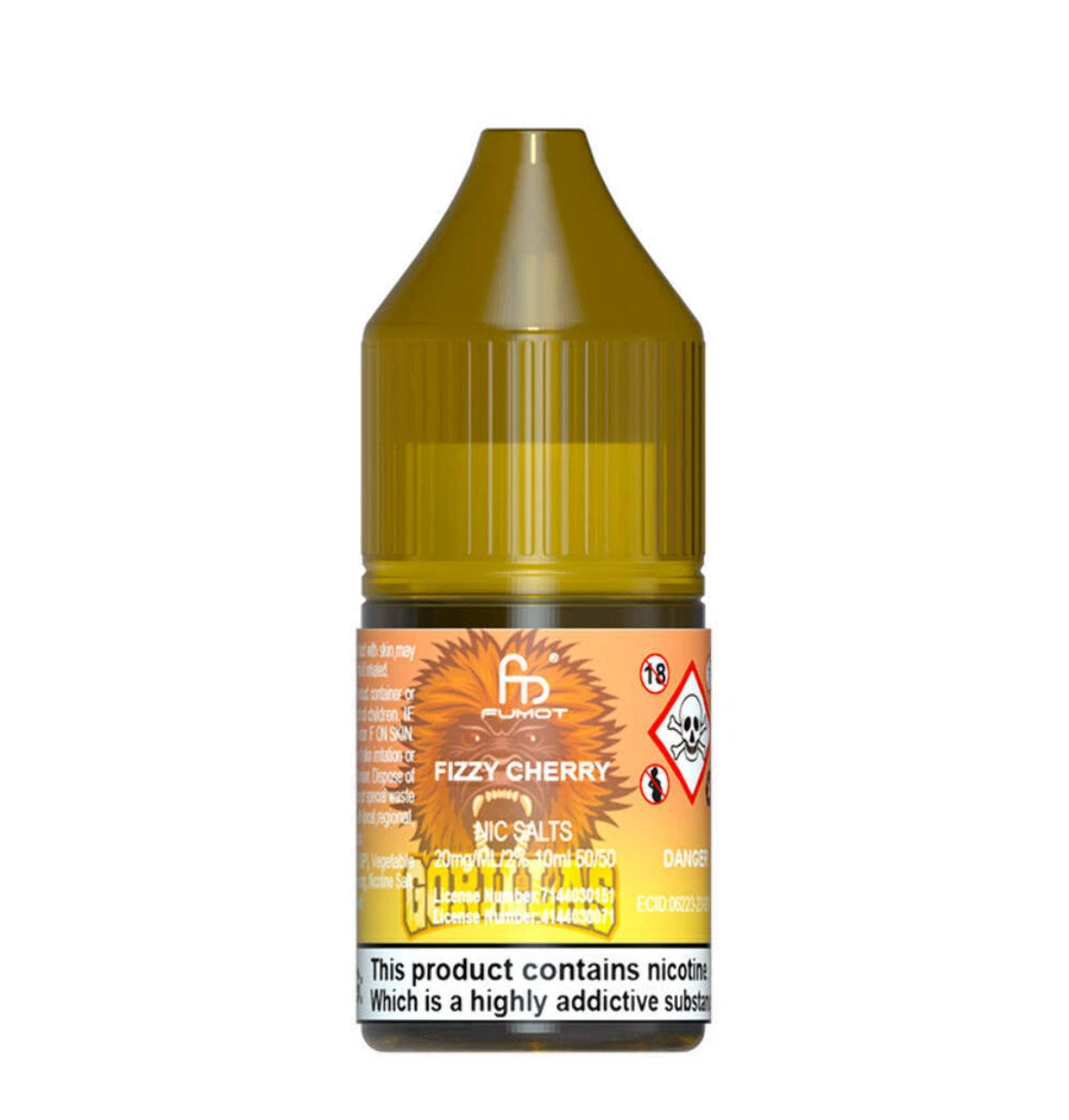 R and M Fumot 7000 Vape Juice e liquid 10/20 mg Pod Kit Nic Salt 10ml 50/50