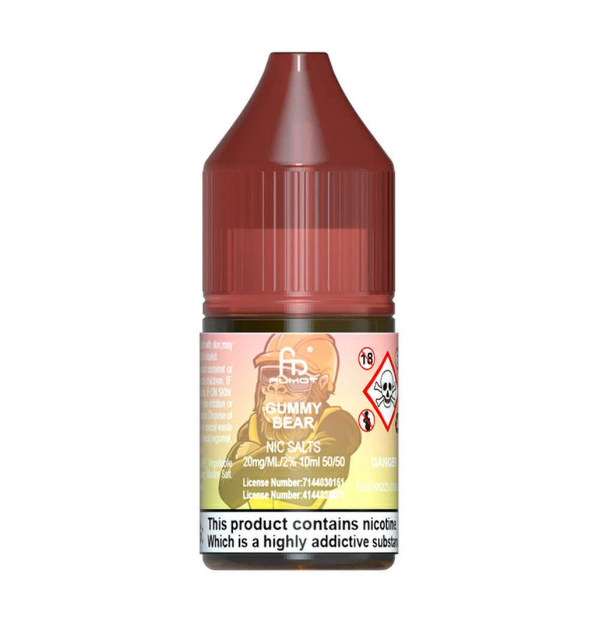 R and M Fumot 7000 Vape Juice e liquid 10/20 mg Pod Kit Nic Salt 10ml 50/50