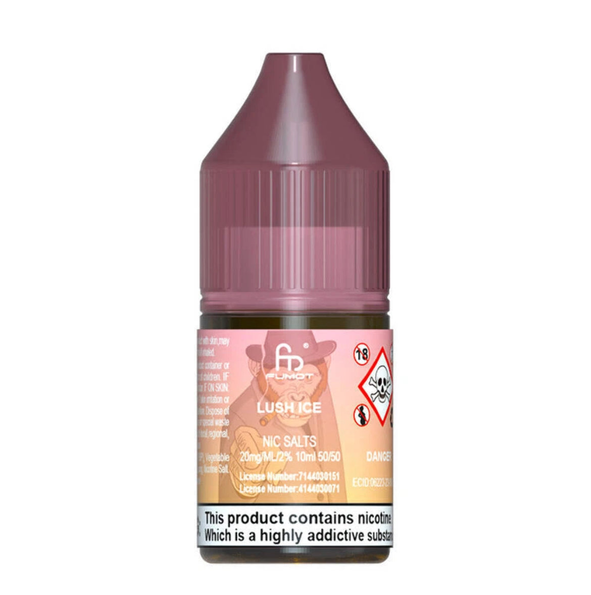 R and M Fumot 7000 Vape Juice e liquid 10/20 mg Pod Kit Nic Salt 10ml 50/50
