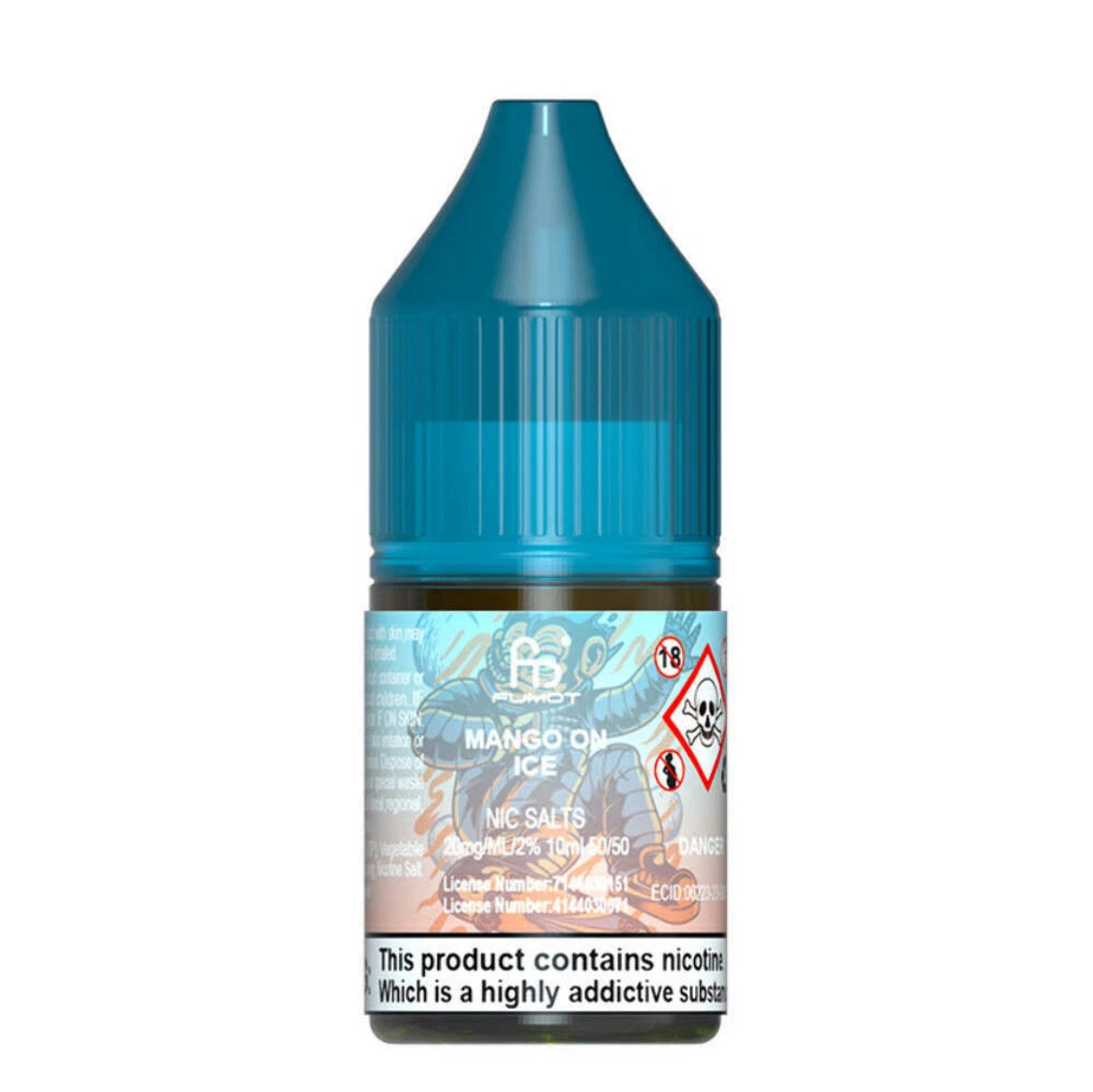 R and M Fumot 7000 Vape Juice e liquid 10/20 mg Pod Kit Nic Salt 10ml 50/50
