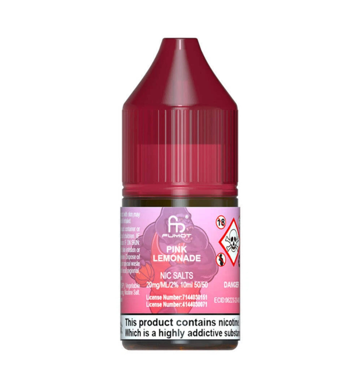 R and M Fumot 7000 Vape Juice e liquid 10/20 mg Pod Kit Nic Salt 10ml 50/50