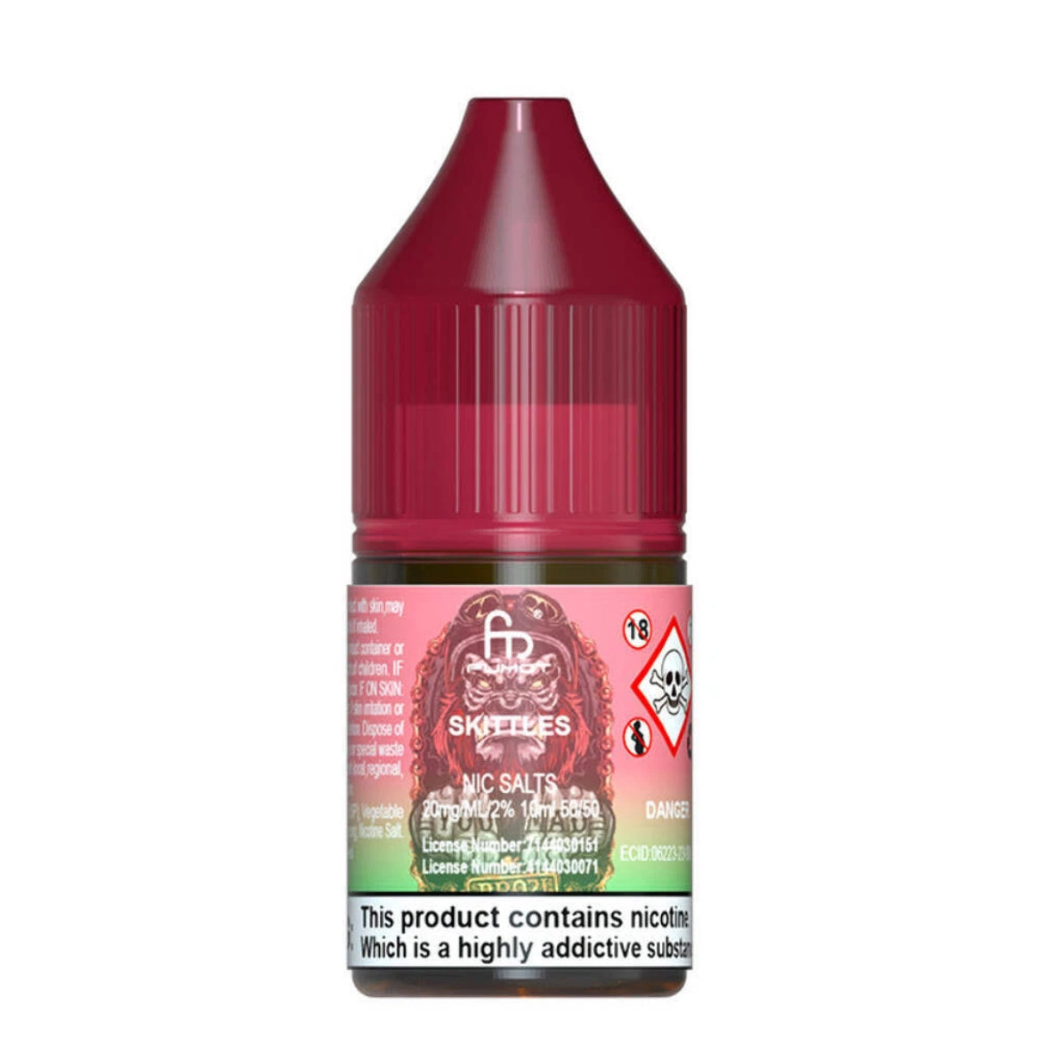 R and M Fumot 7000 Vape Juice e liquid 10/20 mg Pod Kit Nic Salt 10ml 50/50