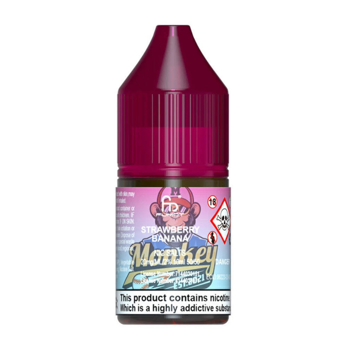R and M Fumot 7000 Vape Juice e liquid 10/20 mg Pod Kit Nic Salt 10ml 50/50