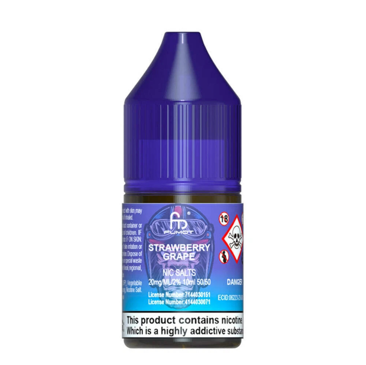 R and M Fumot 7000 Vape Juice e liquid 10/20 mg Pod Kit Nic Salt 10ml 50/50