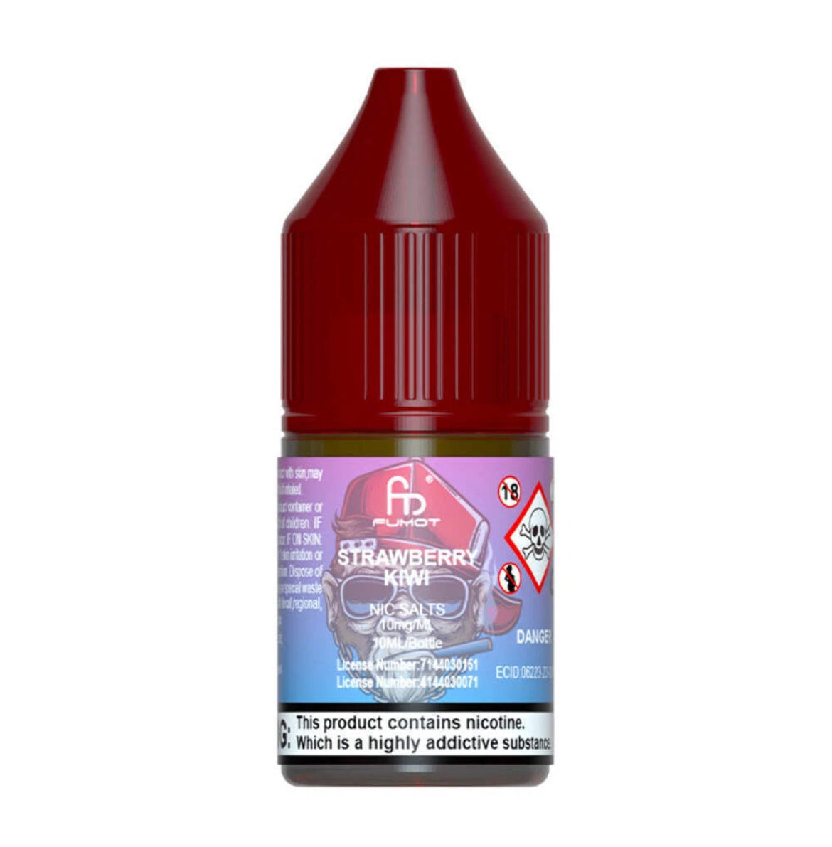 R and M Fumot 7000 Vape Juice e liquid 10/20 mg Pod Kit Nic Salt 10ml 50/50