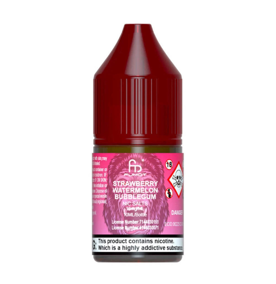 R and M Fumot 7000 Vape Juice e liquid 10/20 mg Pod Kit Nic Salt 10ml 50/50