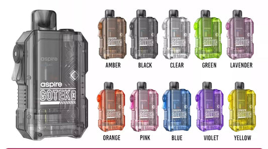 Aspire GOTEK X Pod Kit Pocket Vape Mod 650 mAh